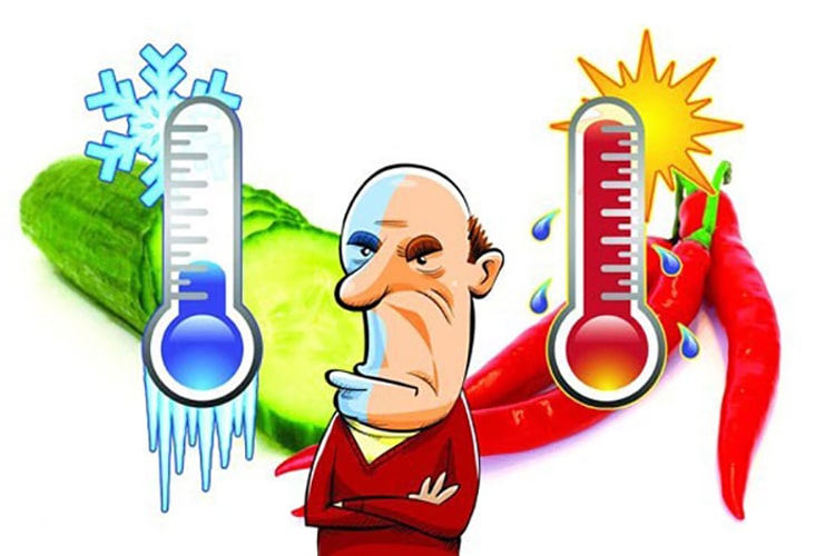 تفاوت های طبع سرد و گرم | مجله پزشکی و سلامت